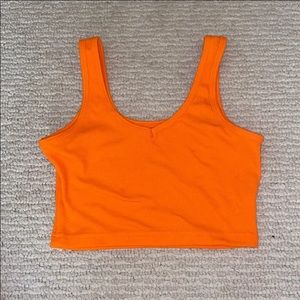Orange tank
